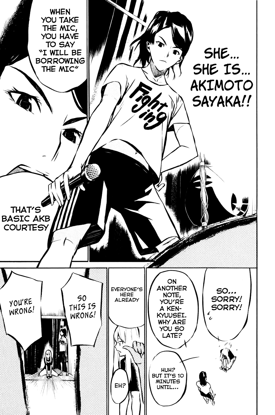 AKB49 - Renai Kinshi Jourei Chapter 13 page 14 - Chapter 13: Team K