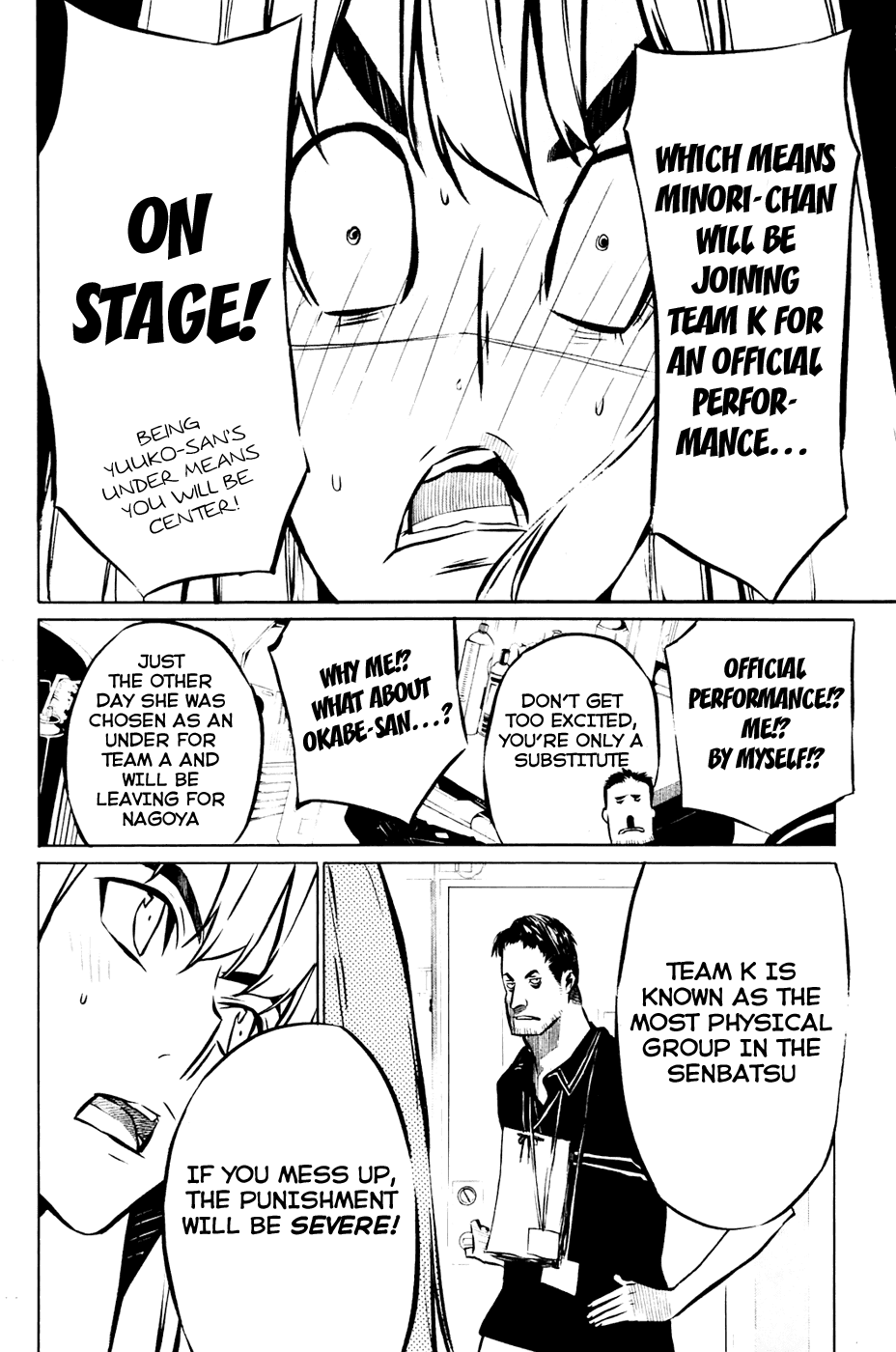 AKB49 - Renai Kinshi Jourei Chapter 13 page 9 - Chapter 13: Team K