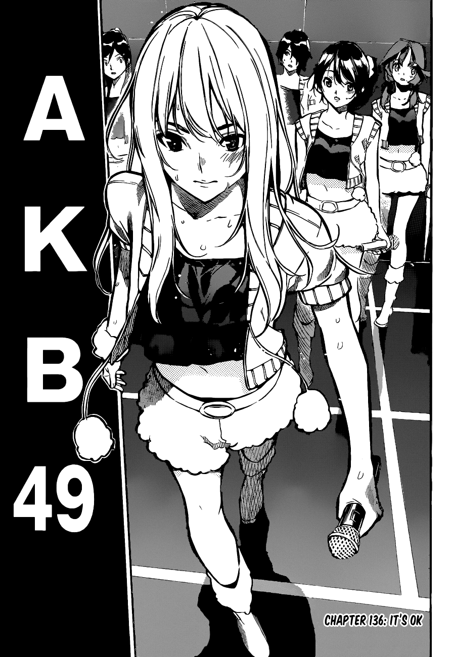 AKB49 - Renai Kinshi Jourei Chapter 136 page 4 - Chapter 136: It's OK