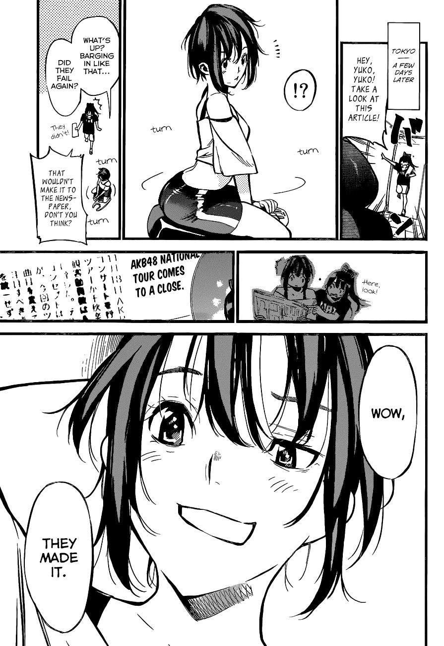 AKB49 - Renai Kinshi Jourei Chapter 137 page 13 - Chapter 137: A Strong Person