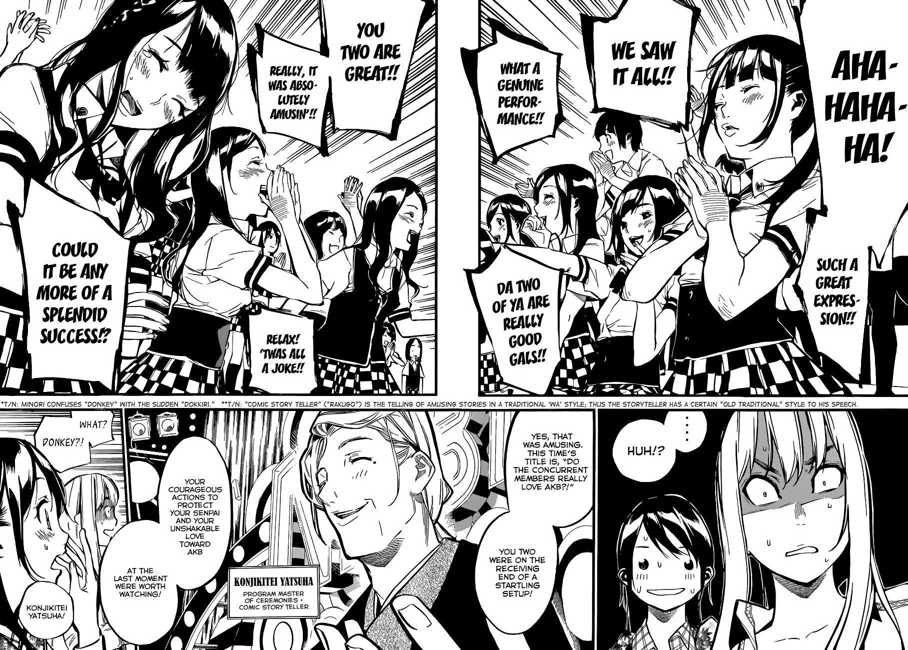 AKB49 - Renai Kinshi Jourei Chapter 144 page 3 - Chapter 144: Regular Program