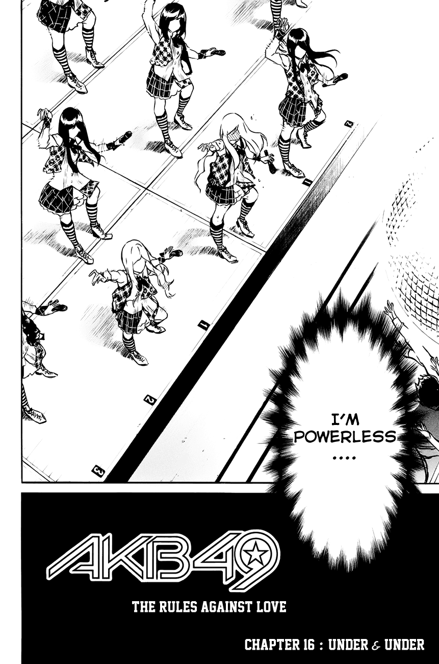AKB49 - Renai Kinshi Jourei Chapter 16 page 8 - Chapter 16: Under & Under