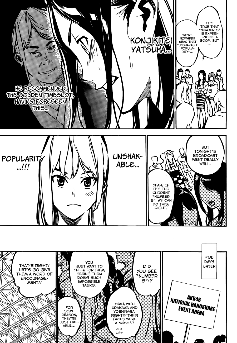 AKB49 - Renai Kinshi Jourei Chapter 166 page 16 - Chapter 166: Please, To This Chair