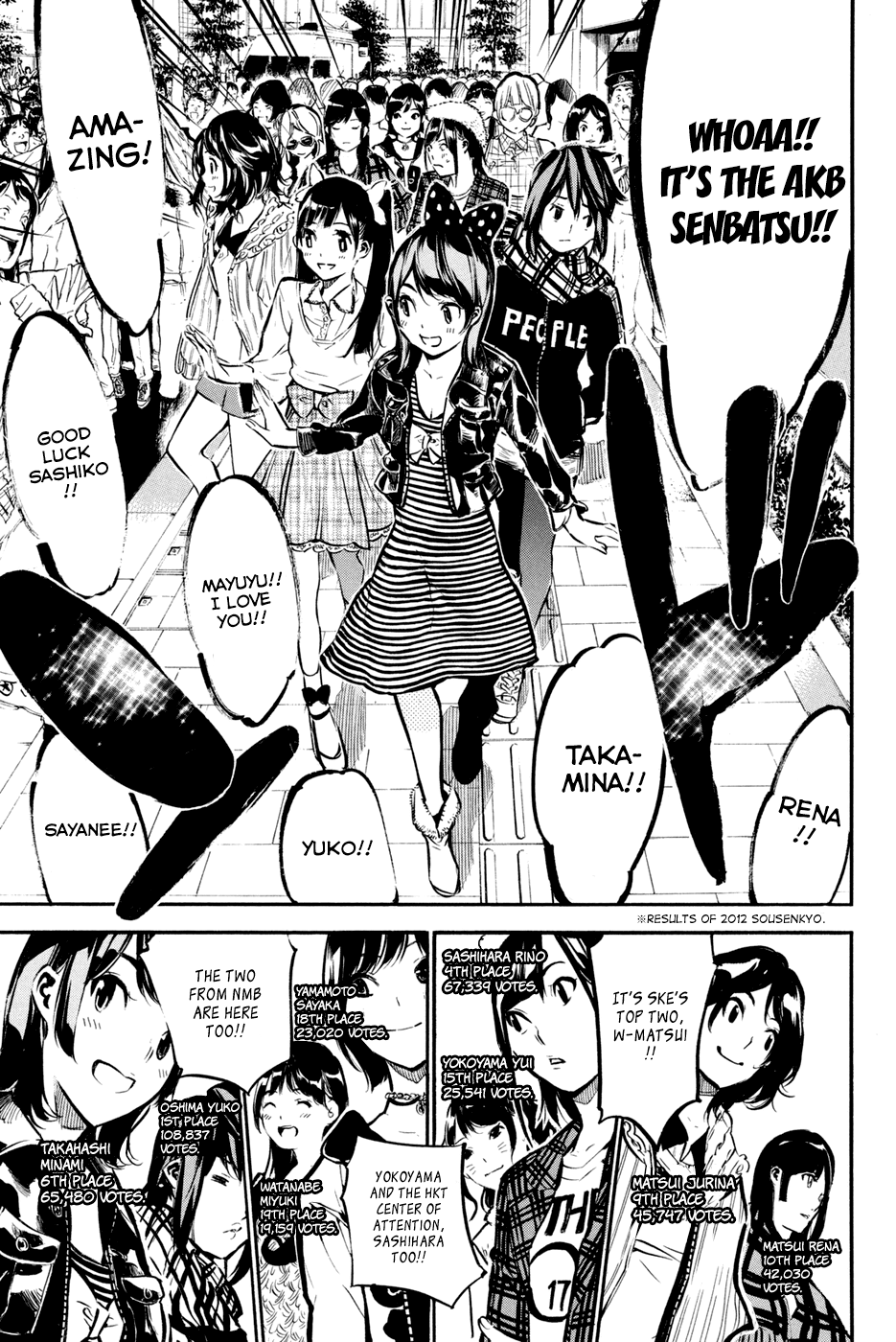 AKB49 - Renai Kinshi Jourei Chapter 180 page 13 - Chapter 180: Loved by the God of Idols
