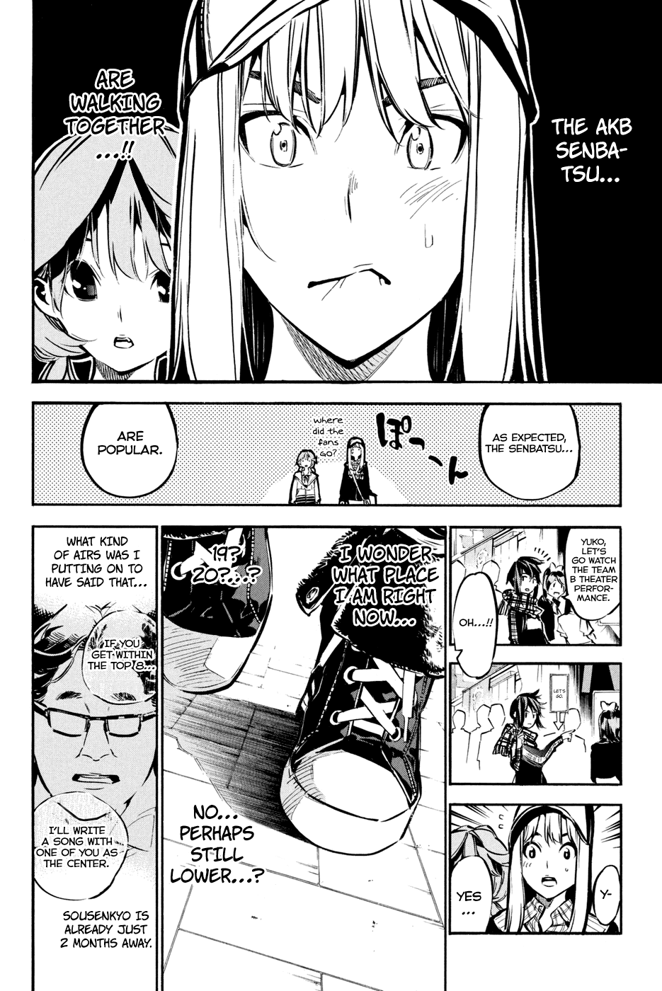 AKB49 - Renai Kinshi Jourei Chapter 180 page 14 - Chapter 180: Loved by the God of Idols