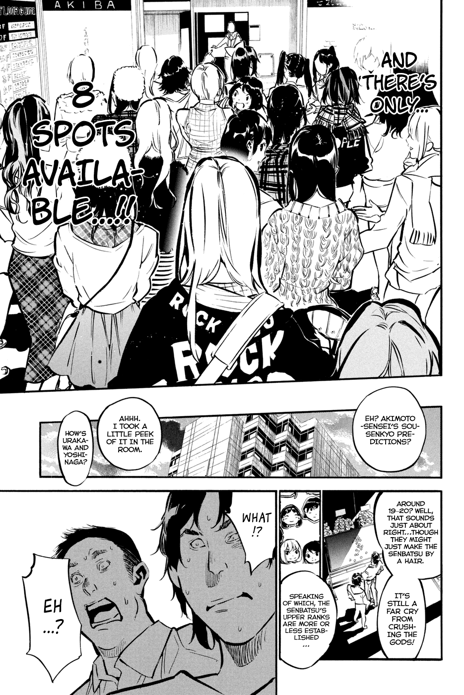 AKB49 - Renai Kinshi Jourei Chapter 180 page 15 - Chapter 180: Loved by the God of Idols
