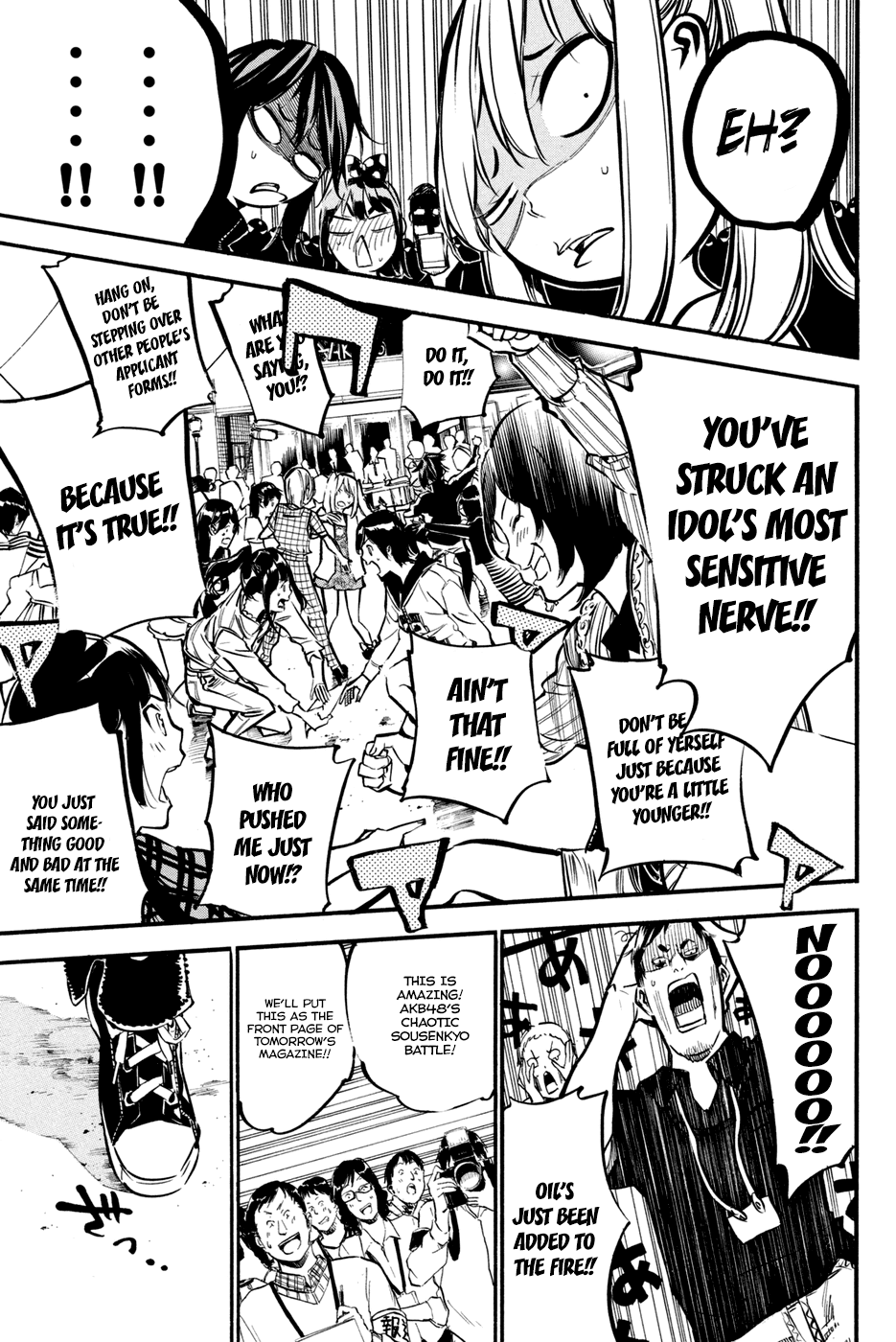 AKB49 - Renai Kinshi Jourei Chapter 181 page 11 - Chapter 181: Party ga Hajimaru yo (The Party is Starting)