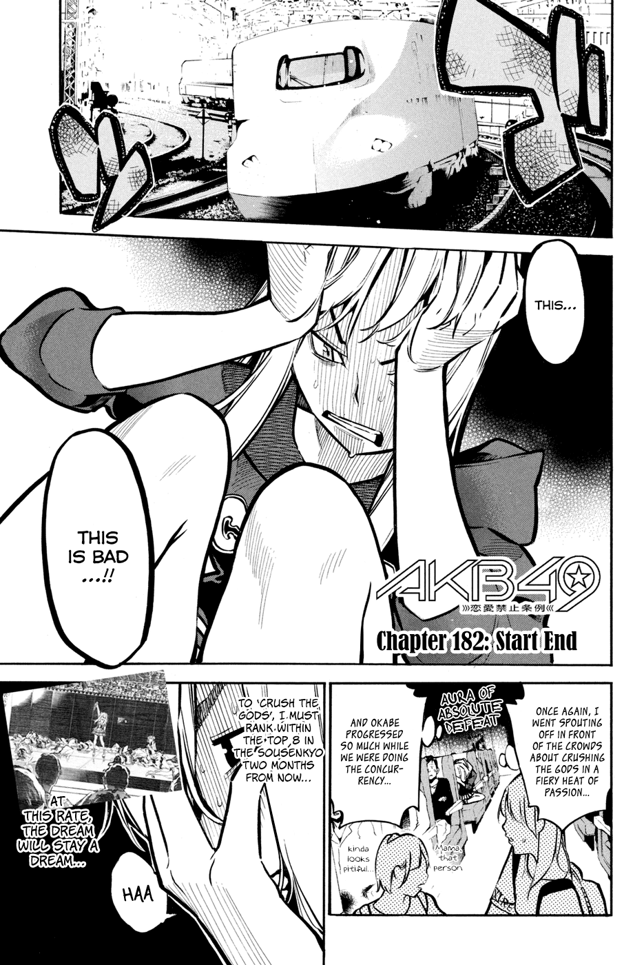 AKB49 - Renai Kinshi Jourei Chapter 182 page 3 - Chapter 182: Start End