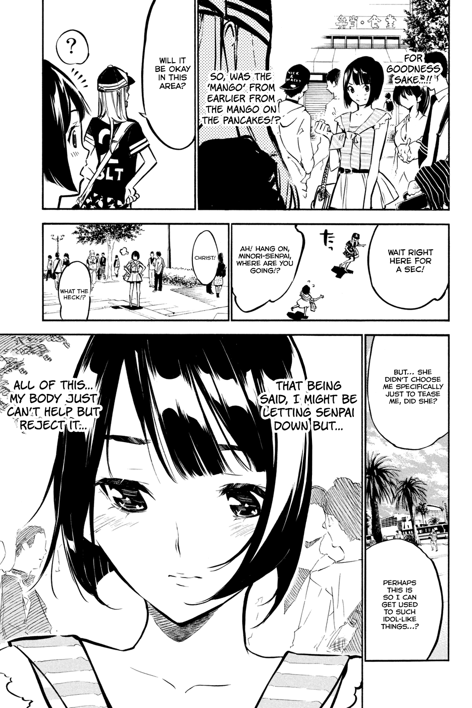 AKB49 - Renai Kinshi Jourei Chapter 183 page 15 - Chapter 183: Soufflé Pancakes and Tanaka