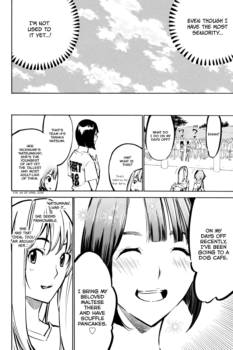 AKB49 - Renai Kinshi Jourei Chapter 183 page 8 - Chapter 183: Soufflé Pancakes and Tanaka