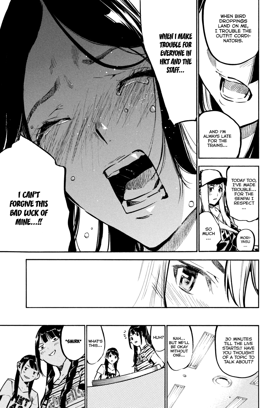 AKB49 - Renai Kinshi Jourei Chapter 184 page 15 - Chapter 184: Idol of Misfortune
