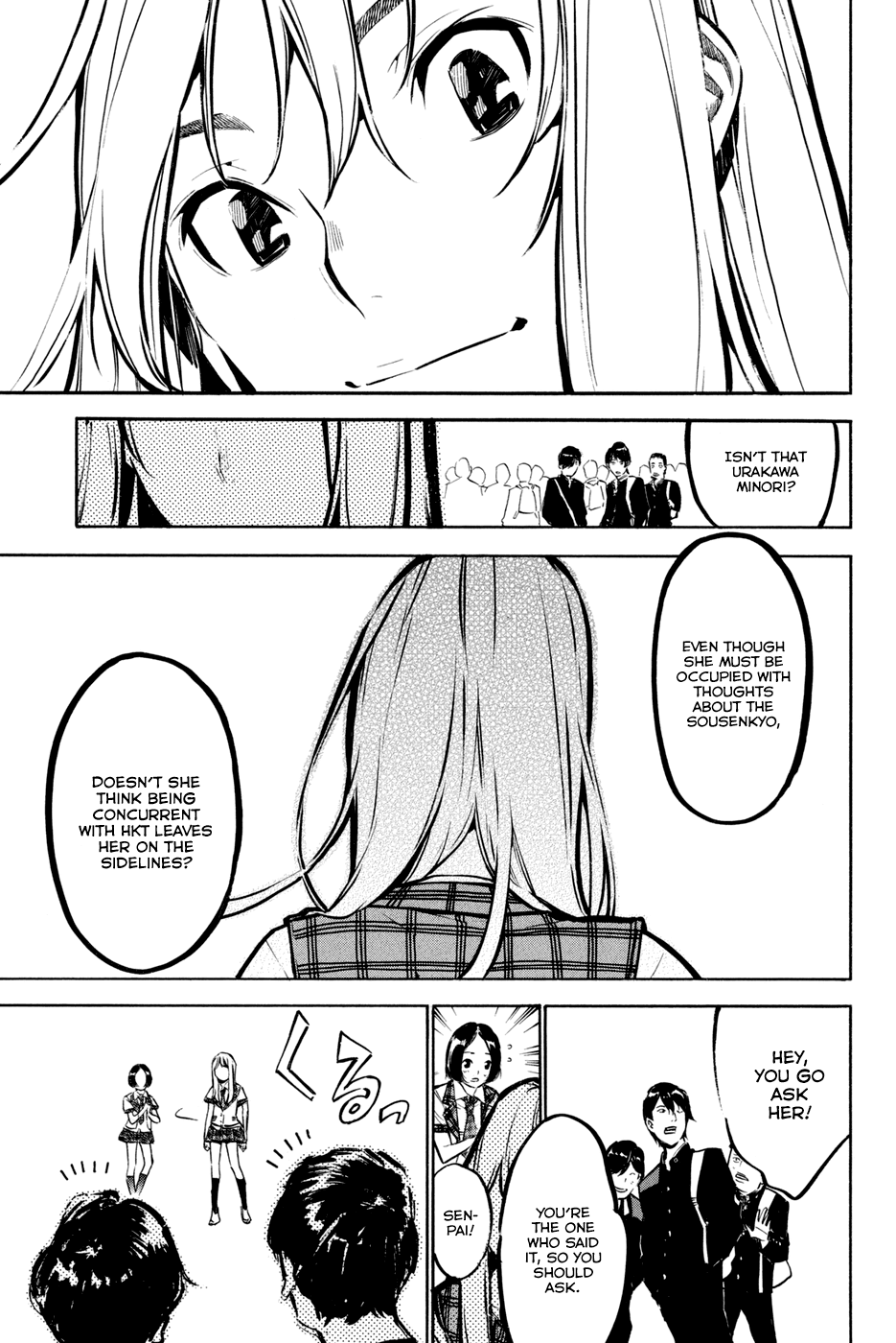 AKB49 - Renai Kinshi Jourei Chapter 185 page 15 - Chapter 185: Daughter of Hakata