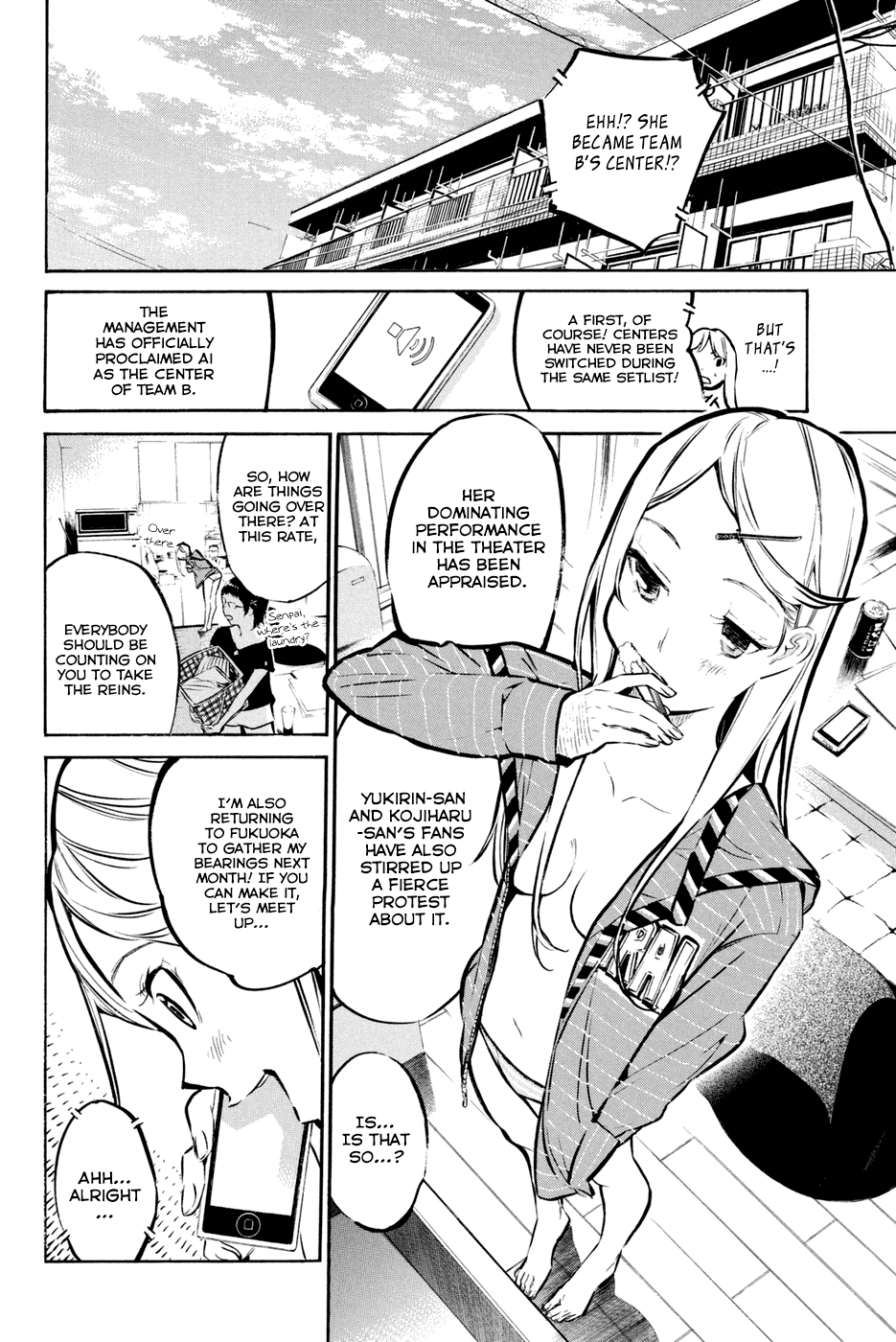 AKB49 - Renai Kinshi Jourei Chapter 185 page 4 - Chapter 185: Daughter of Hakata
