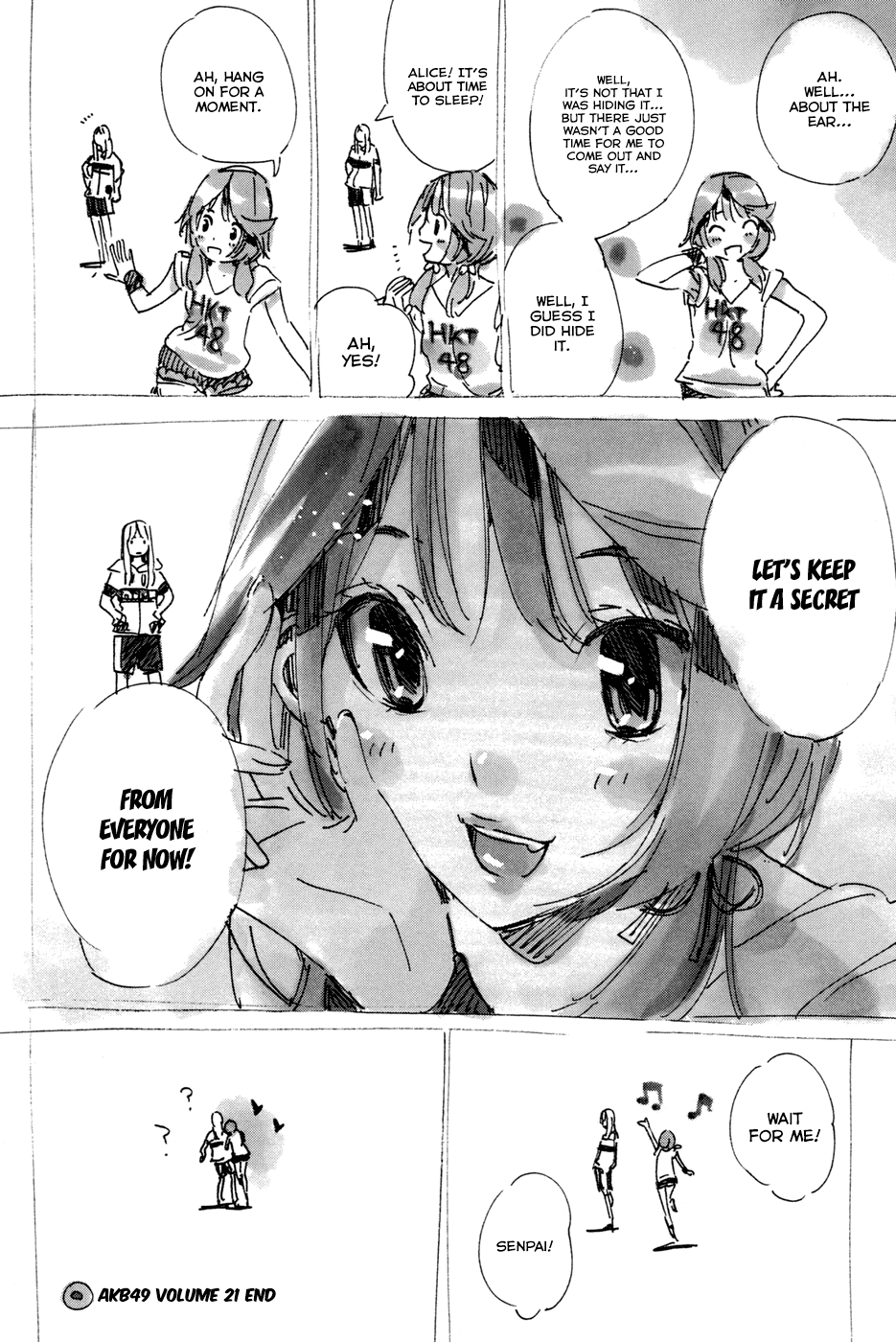 AKB49 - Renai Kinshi Jourei Chapter 186 page 23 - Chapter 186: Secret