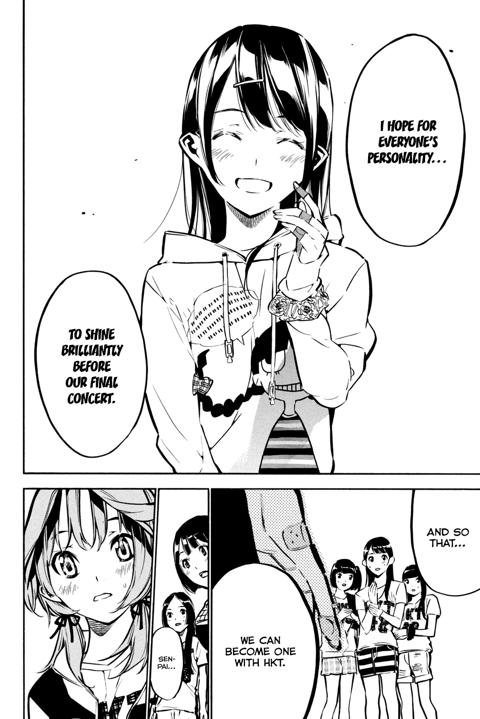 AKB49 - Renai Kinshi Jourei Chapter 188 page 14 - Chapter 188: Its Floriography is "Full of Lies"