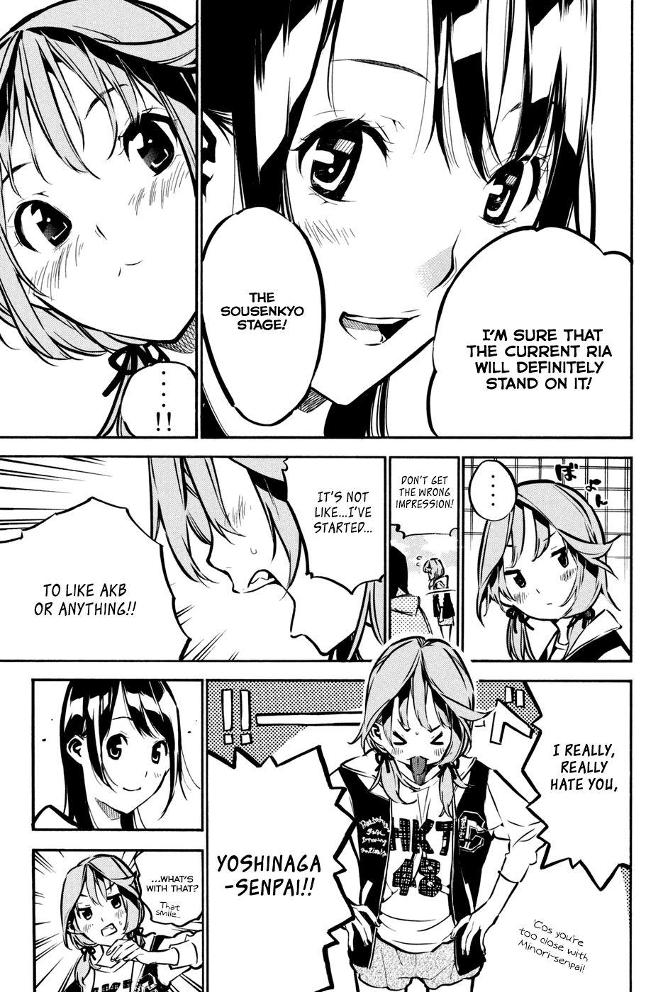AKB49 - Renai Kinshi Jourei Chapter 188 page 5 - Chapter 188: Its Floriography is "Full of Lies"