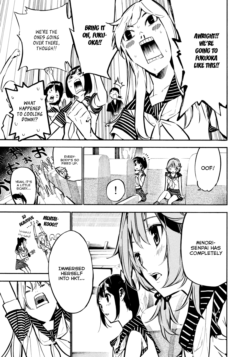 AKB49 - Renai Kinshi Jourei Chapter 189 page 11 - Chapter 189: HKT48