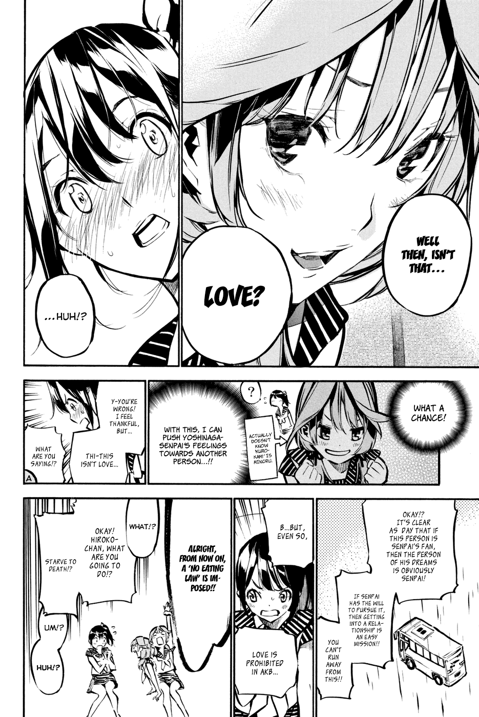AKB49 - Renai Kinshi Jourei Chapter 189 page 14 - Chapter 189: HKT48