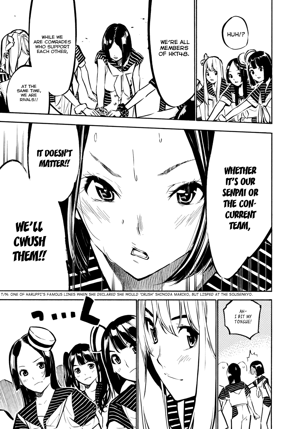 AKB49 - Renai Kinshi Jourei Chapter 189 page 7 - Chapter 189: HKT48