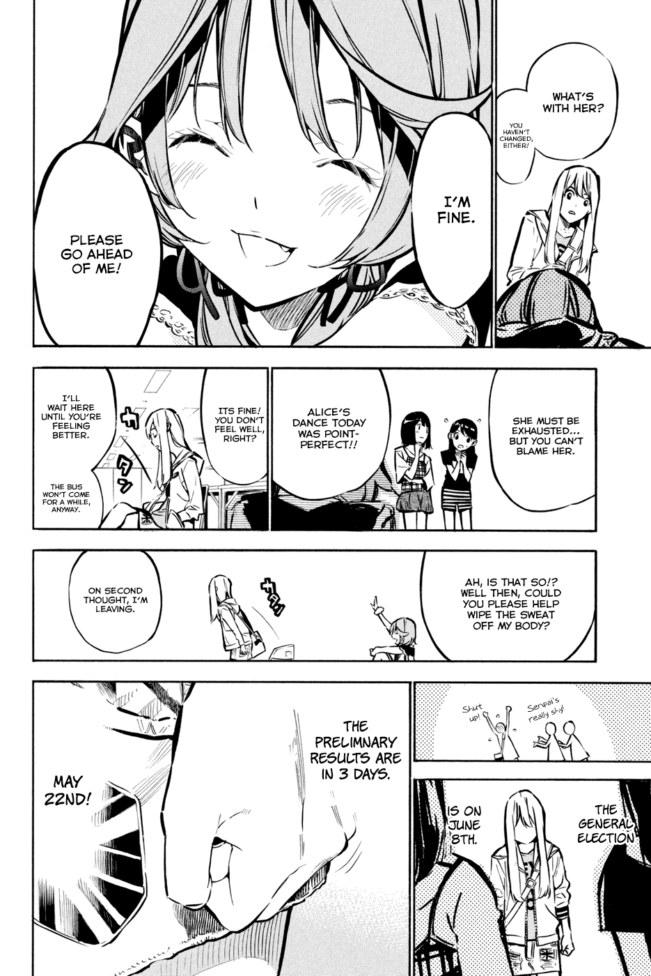 AKB49 - Renai Kinshi Jourei Chapter 190 page 13 - Chapter 190: Heart Gata Virus (Heart-Shaped Virus)