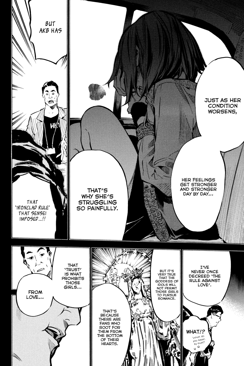 AKB49 - Renai Kinshi Jourei Chapter 191 page 14 - Chapter 191: Skirt, Hirari