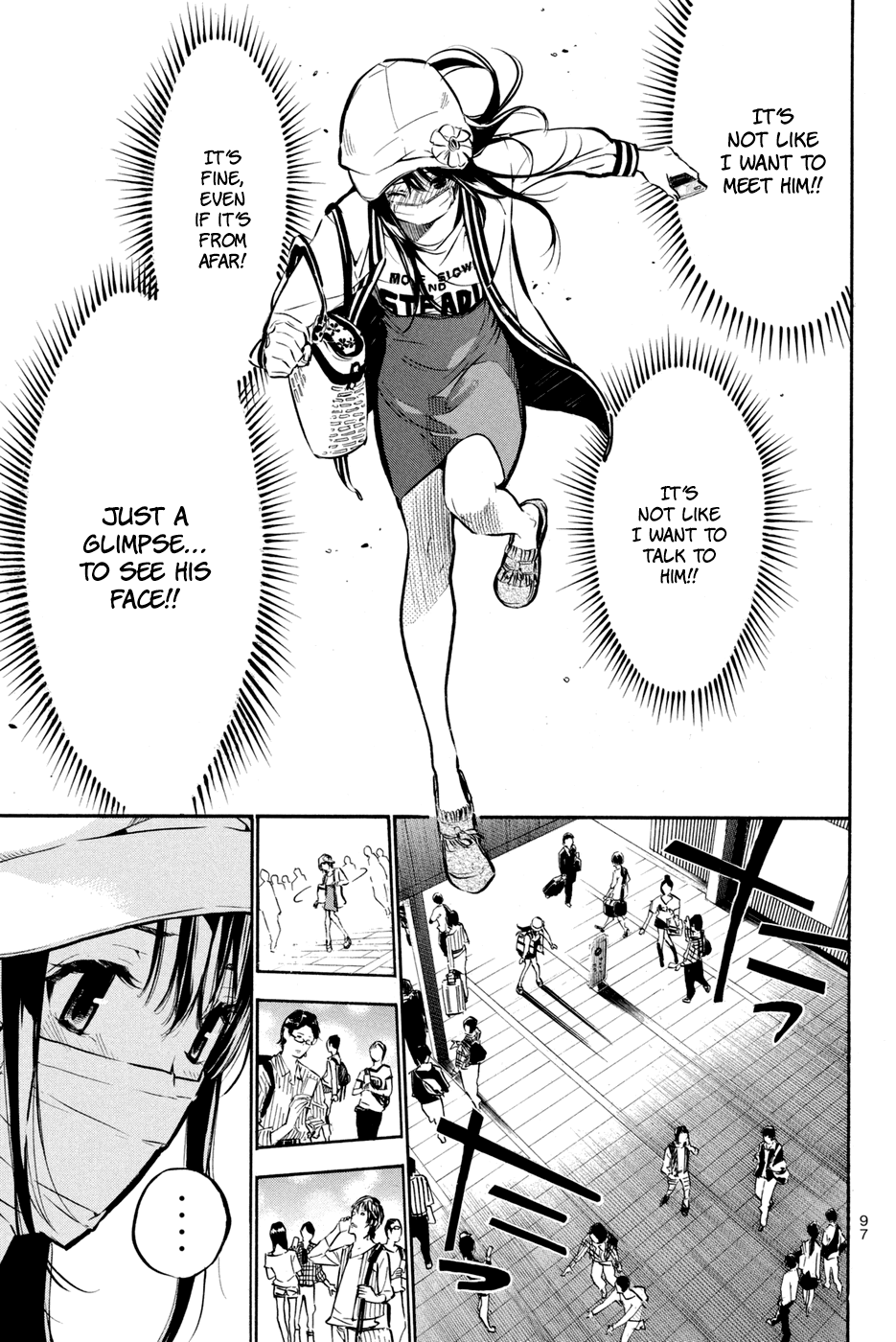 AKB49 - Renai Kinshi Jourei Chapter 191 page 17 - Chapter 191: Skirt, Hirari