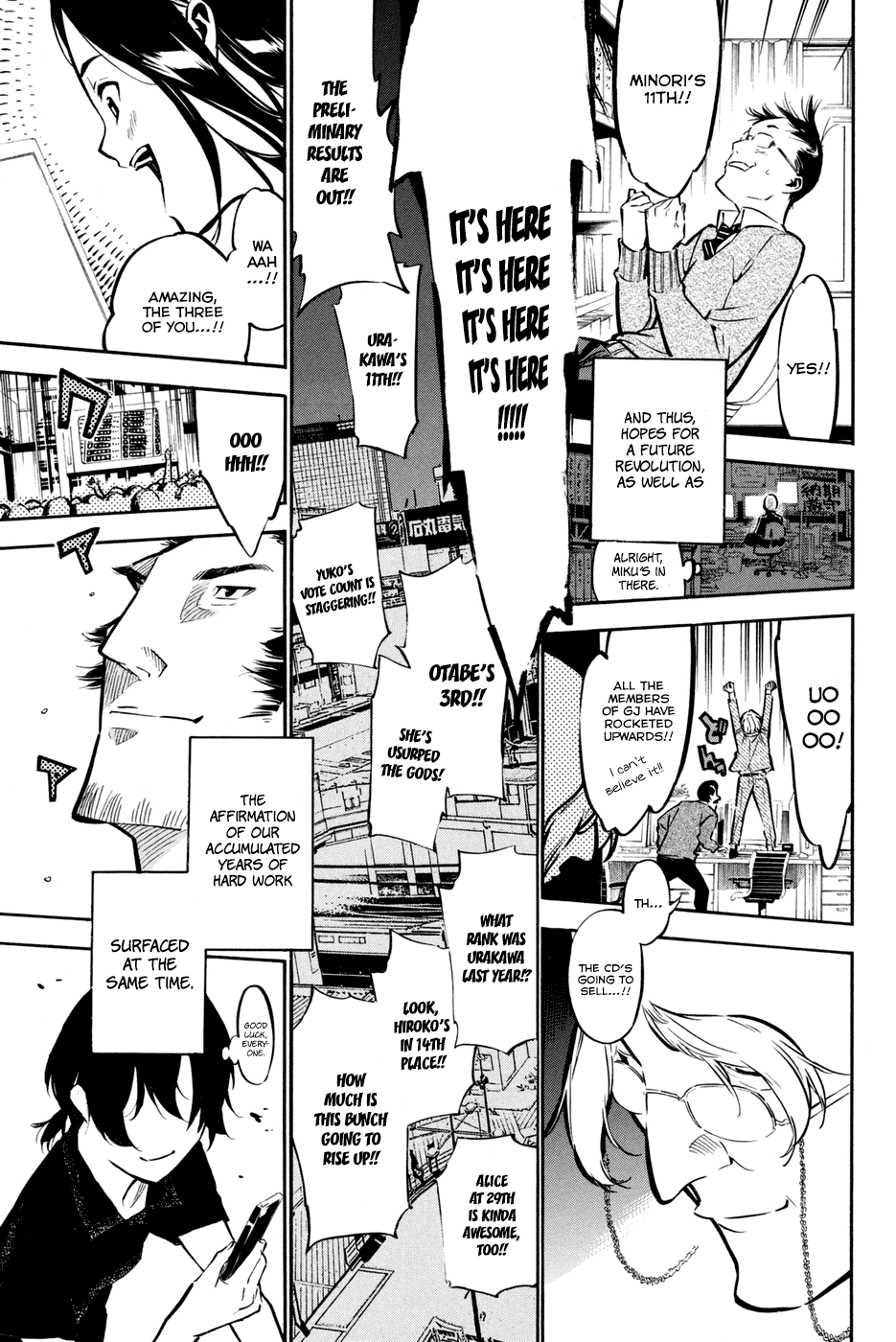 AKB49 - Renai Kinshi Jourei Chapter 192 page 14 - Chapter 192: A Prompt Report