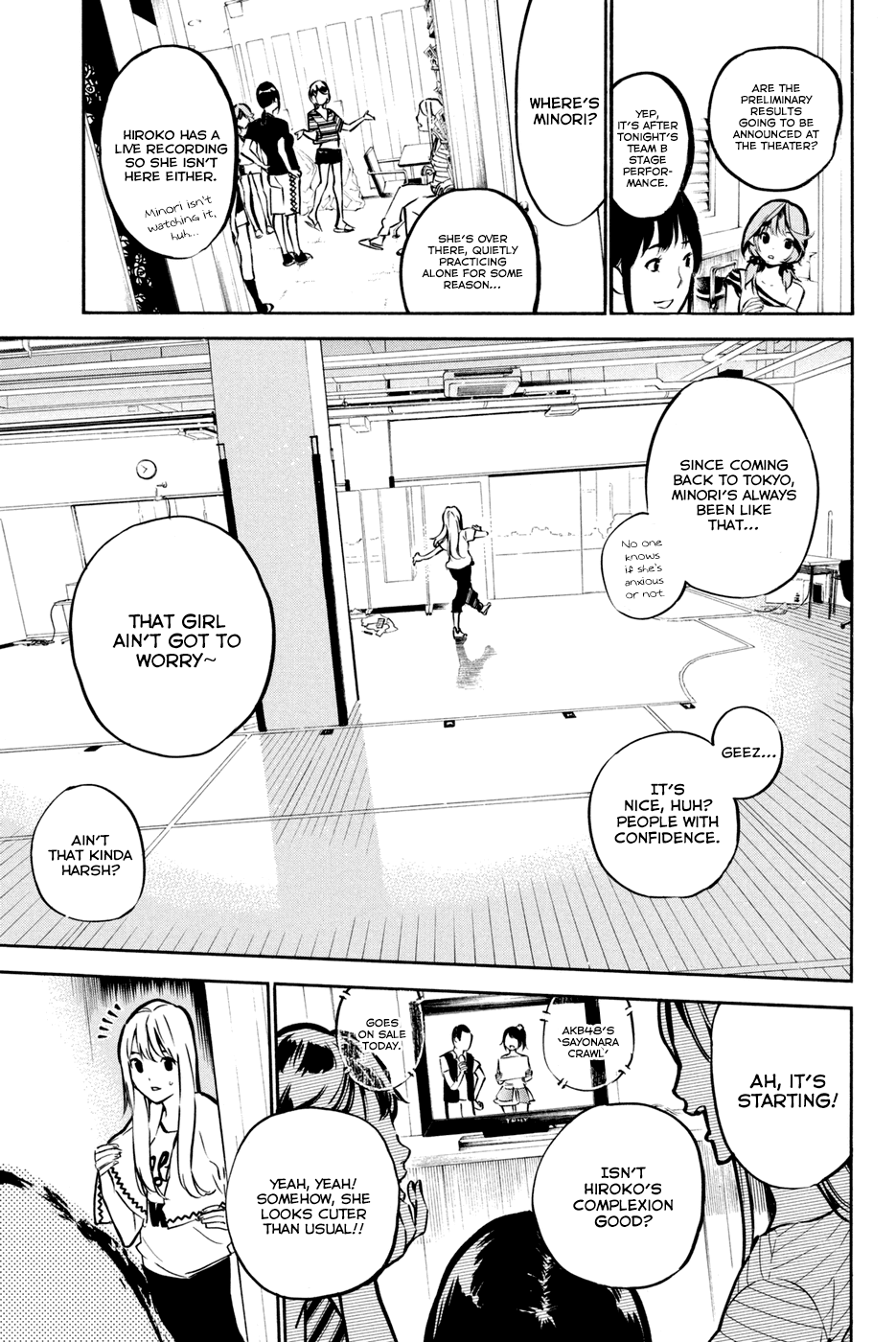 AKB49 - Renai Kinshi Jourei Chapter 192 page 8 - Chapter 192: A Prompt Report