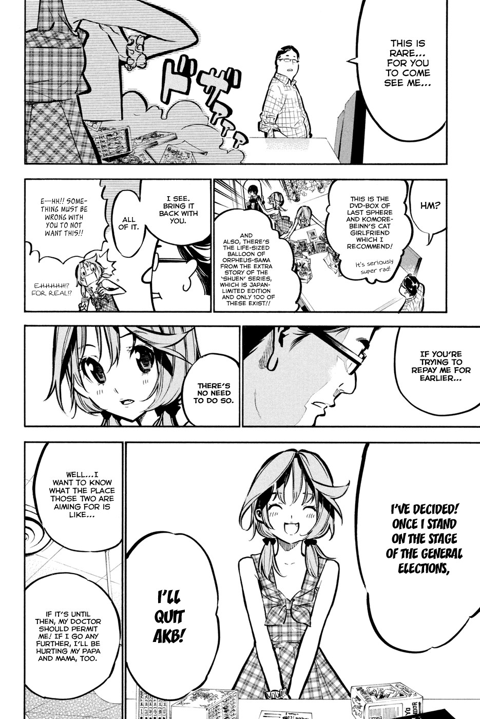 AKB49 - Renai Kinshi Jourei Chapter 193 page 11 - Chapter 193: The B-4 Sized Murder Weapon