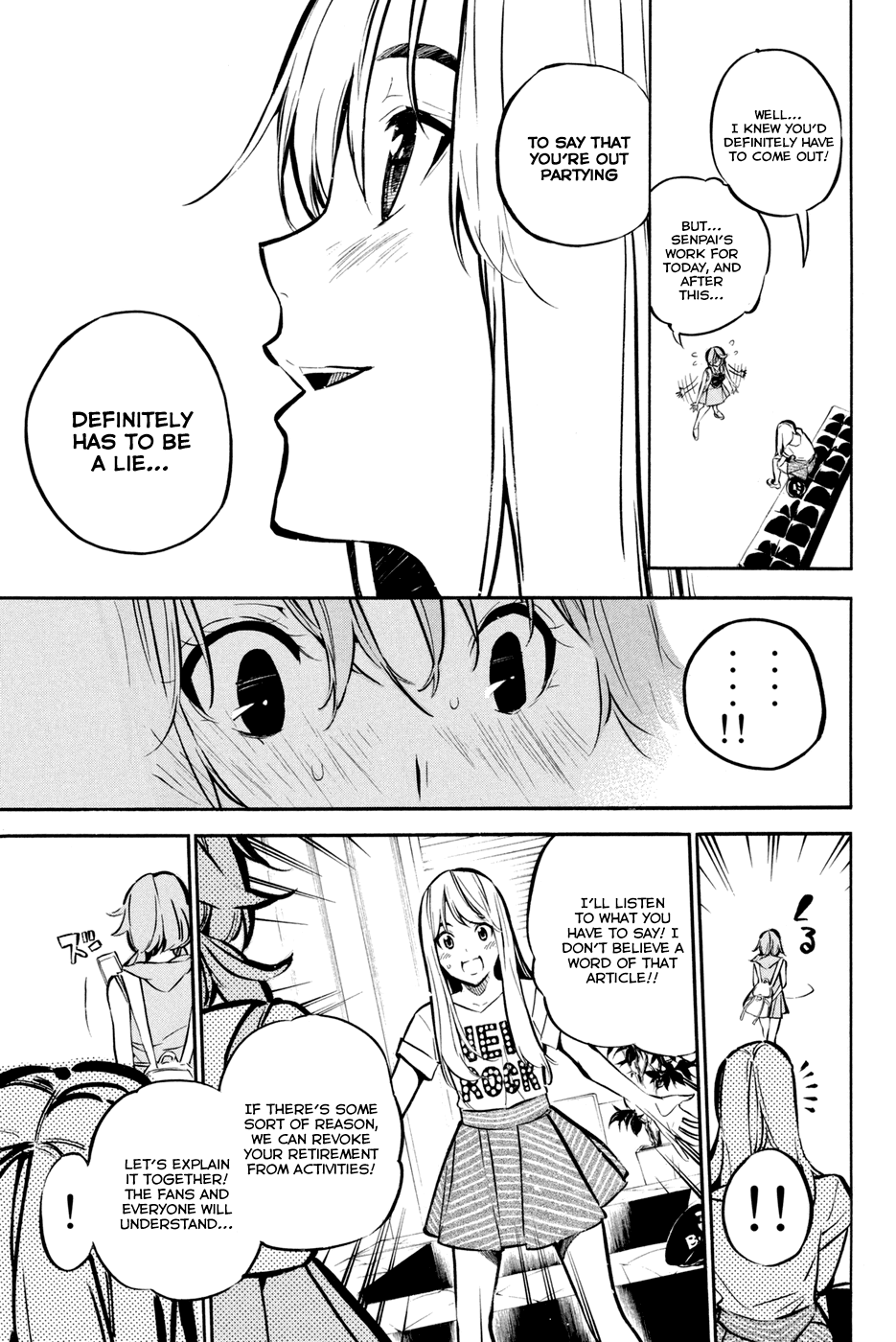 AKB49 - Renai Kinshi Jourei Chapter 195 page 15 - Chapter 195: I Love You