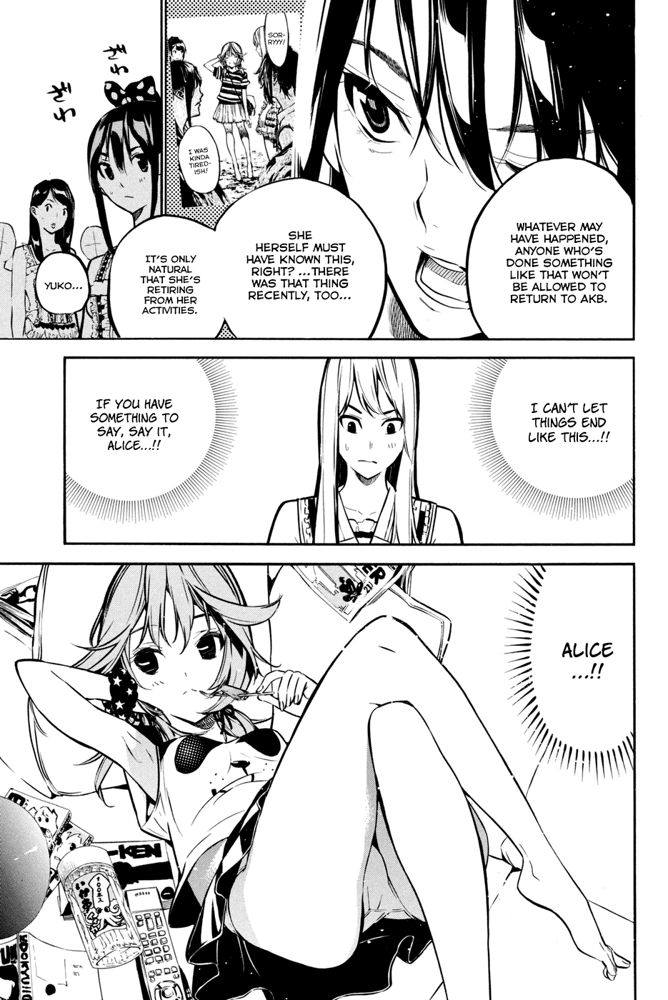 AKB49 - Renai Kinshi Jourei Chapter 195 page 9 - Chapter 195: I Love You