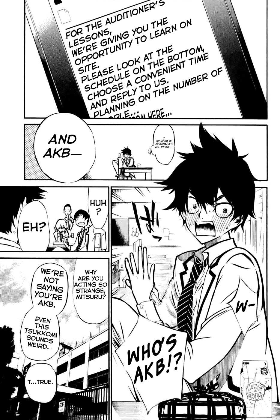 AKB49 - Renai Kinshi Jourei Chapter 2 page 4 - Chapter 2: The Sparkling Star Is...