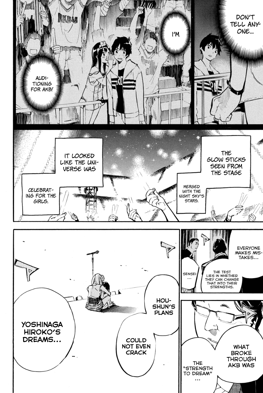 AKB49 - Renai Kinshi Jourei Chapter 213 page 16 - Chapter 213: You, the Rainbow, and the Sun