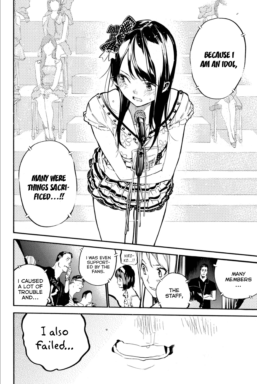 AKB49 - Renai Kinshi Jourei Chapter 213 page 9 - Chapter 213: You, the Rainbow, and the Sun