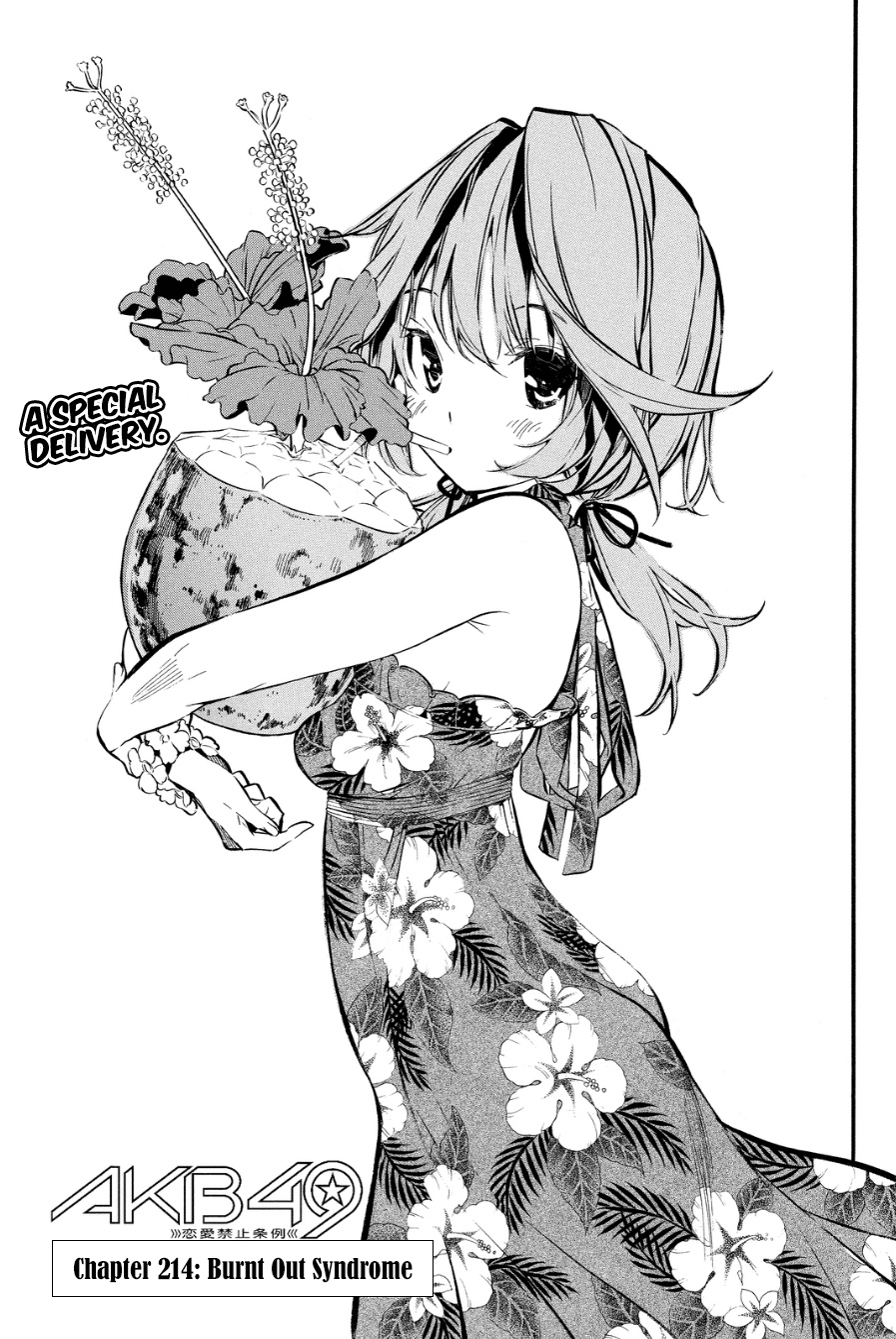 AKB49 - Renai Kinshi Jourei Chapter 214 page 2 - Chapter 214: Burnt Out Syndrome
