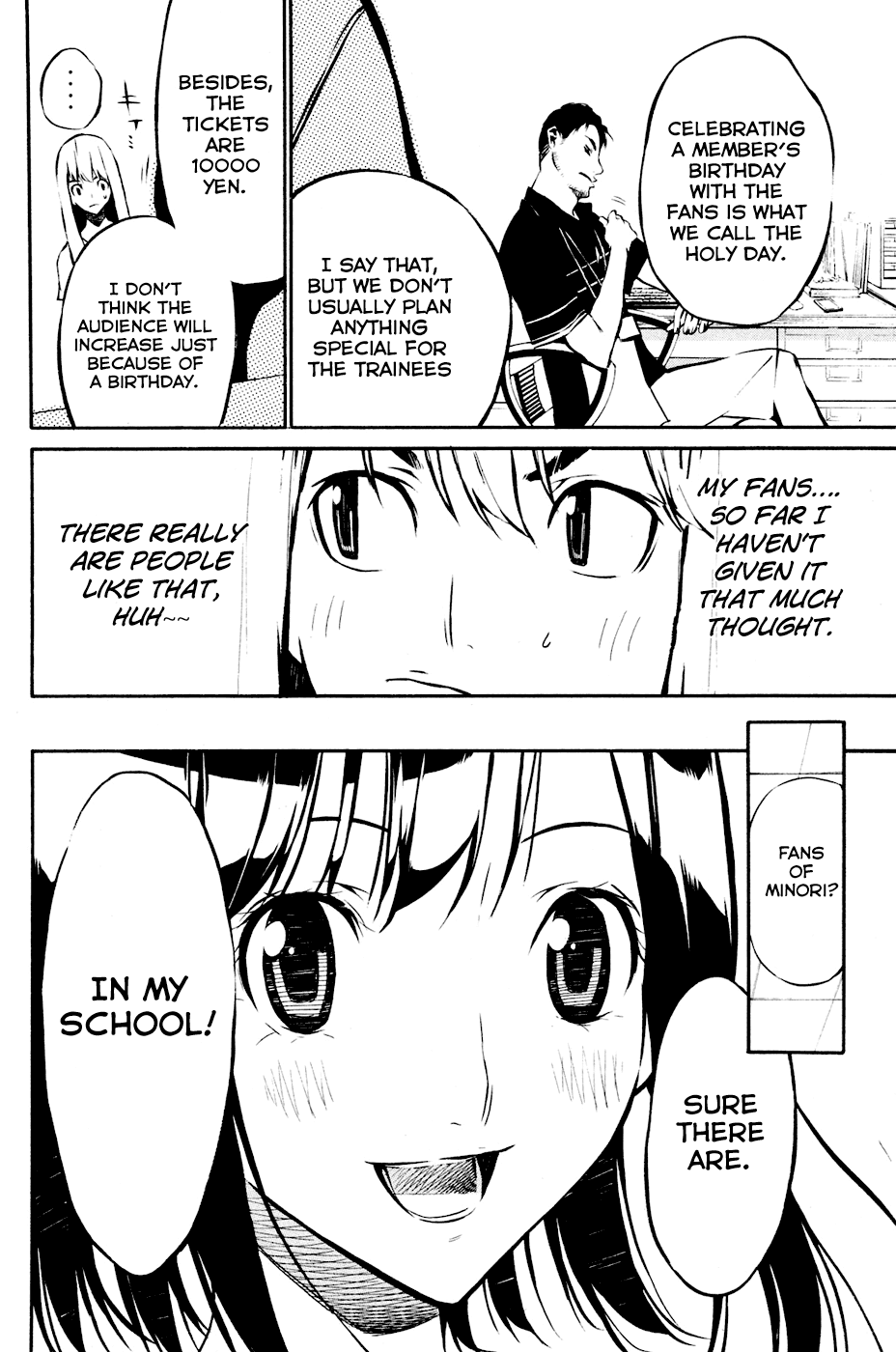 AKB49 - Renai Kinshi Jourei Chapter 22 page 6 - Chapter 22: Minori Fan