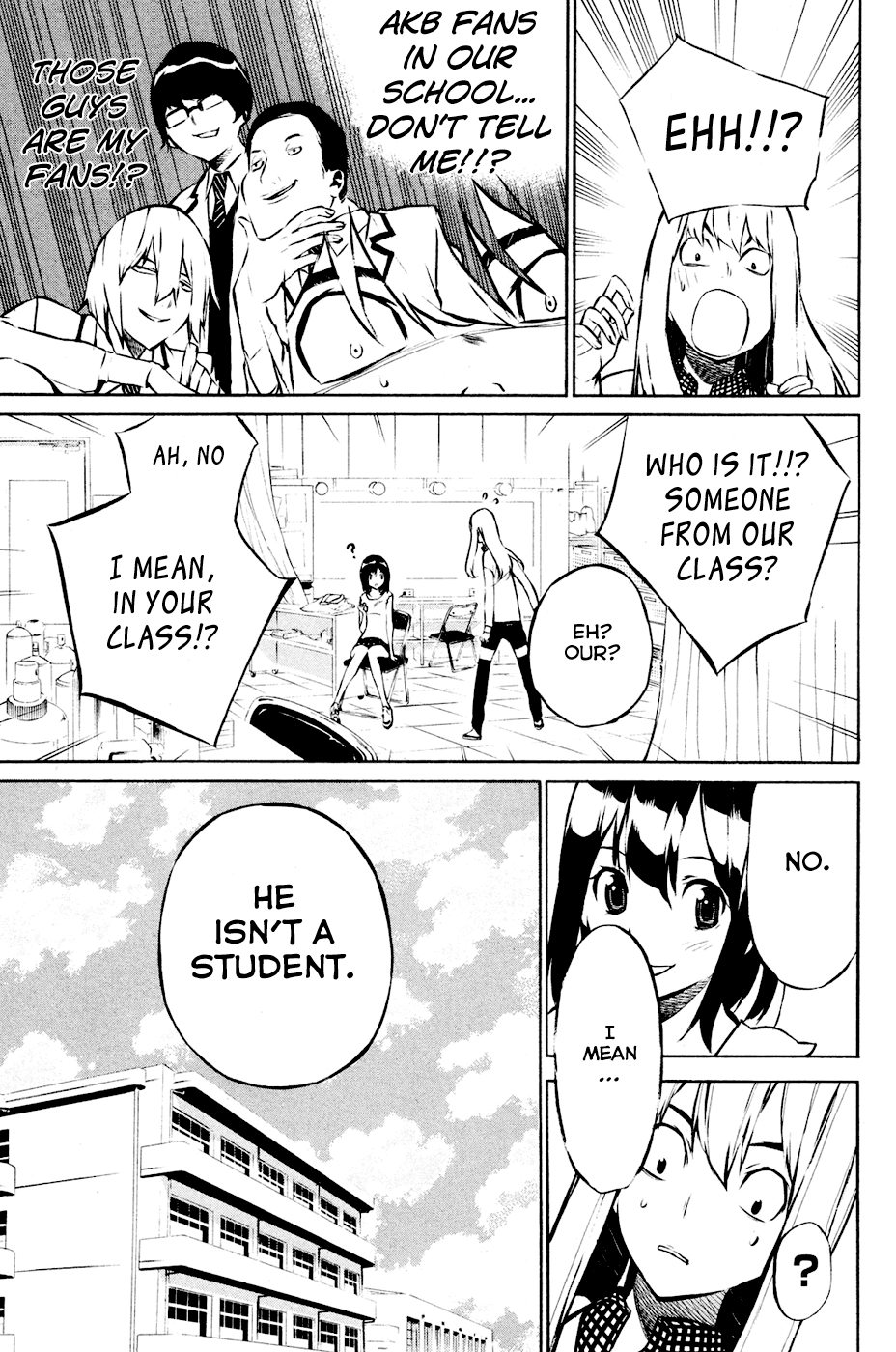 AKB49 - Renai Kinshi Jourei Chapter 22 page 7 - Chapter 22: Minori Fan
