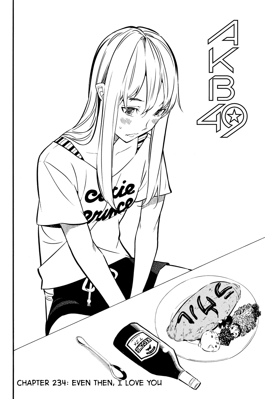 AKB49 - Renai Kinshi Jourei Chapter 234 page 6 - Chapter 234: Even then, I love you