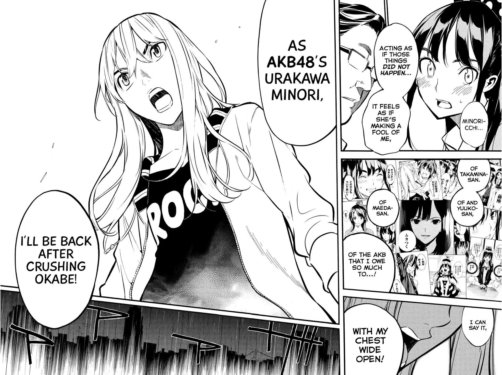 AKB49 - Renai Kinshi Jourei Chapter 239 page 11 - Chapter 239: A Sudden Thought