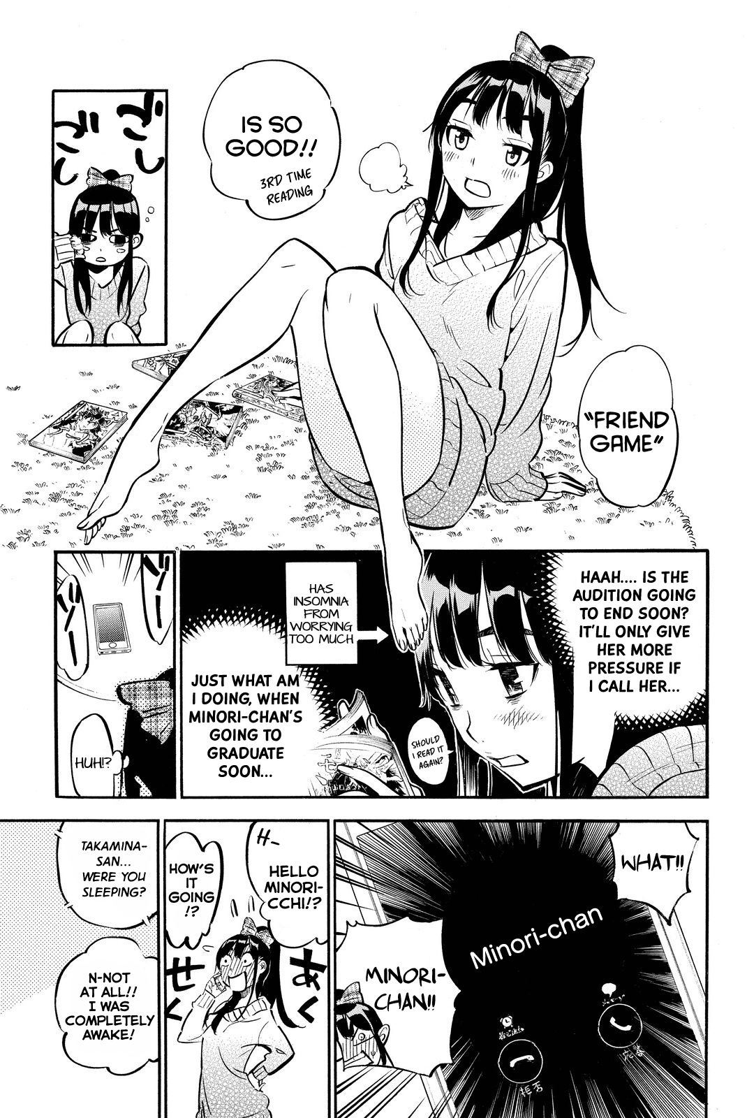 AKB49 - Renai Kinshi Jourei Chapter 244 page 16 - Chapter 244: Because you were there for me