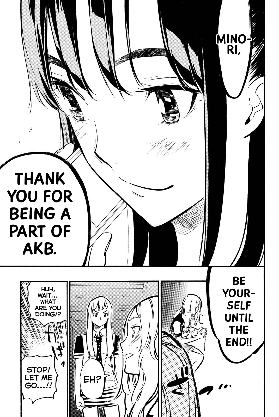 AKB49 - Renai Kinshi Jourei Chapter 244 page 21 - Chapter 244: Because you were there for me