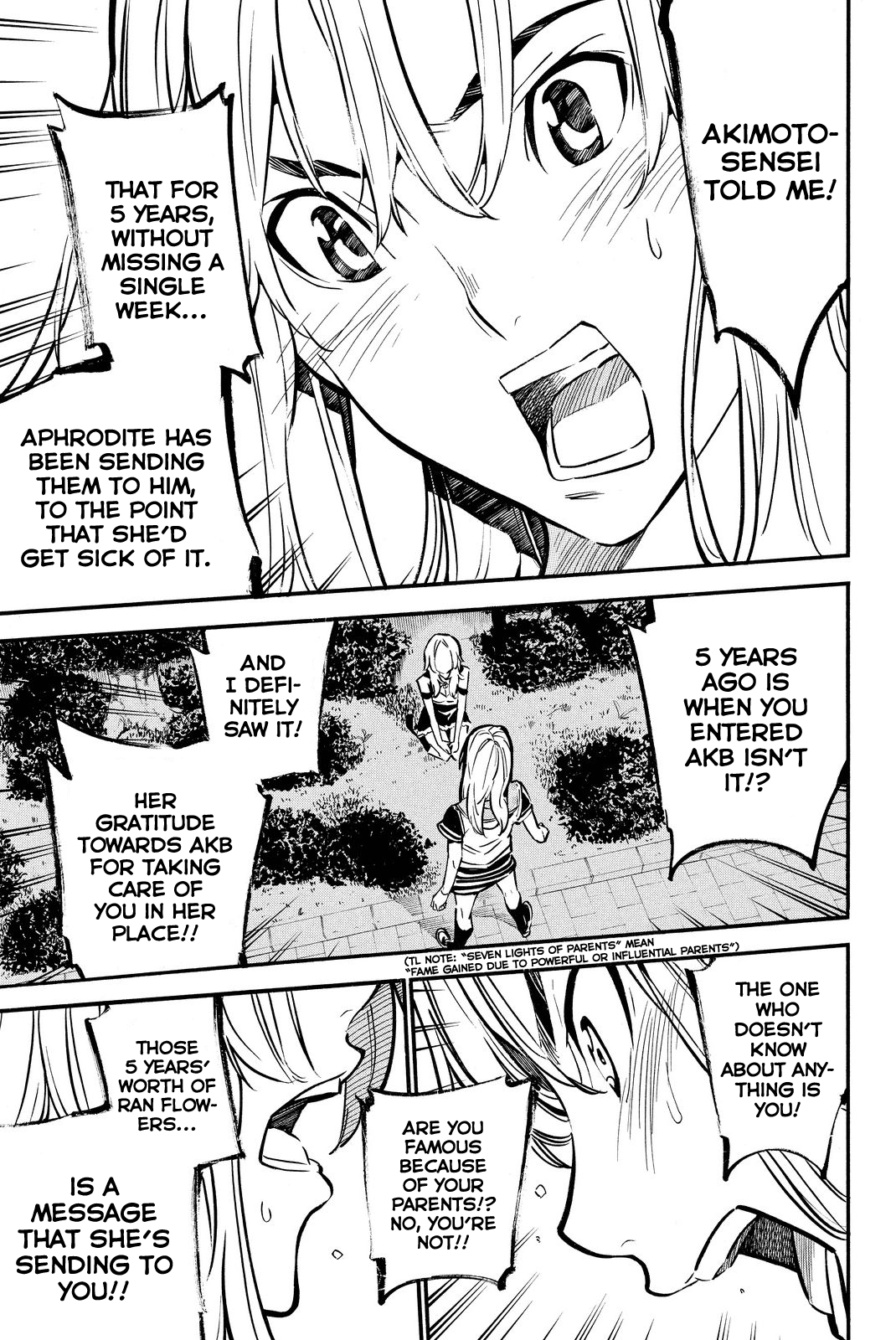 AKB49 - Renai Kinshi Jourei Chapter 245 page 12 - Chapter 245: The Wind is Blowing