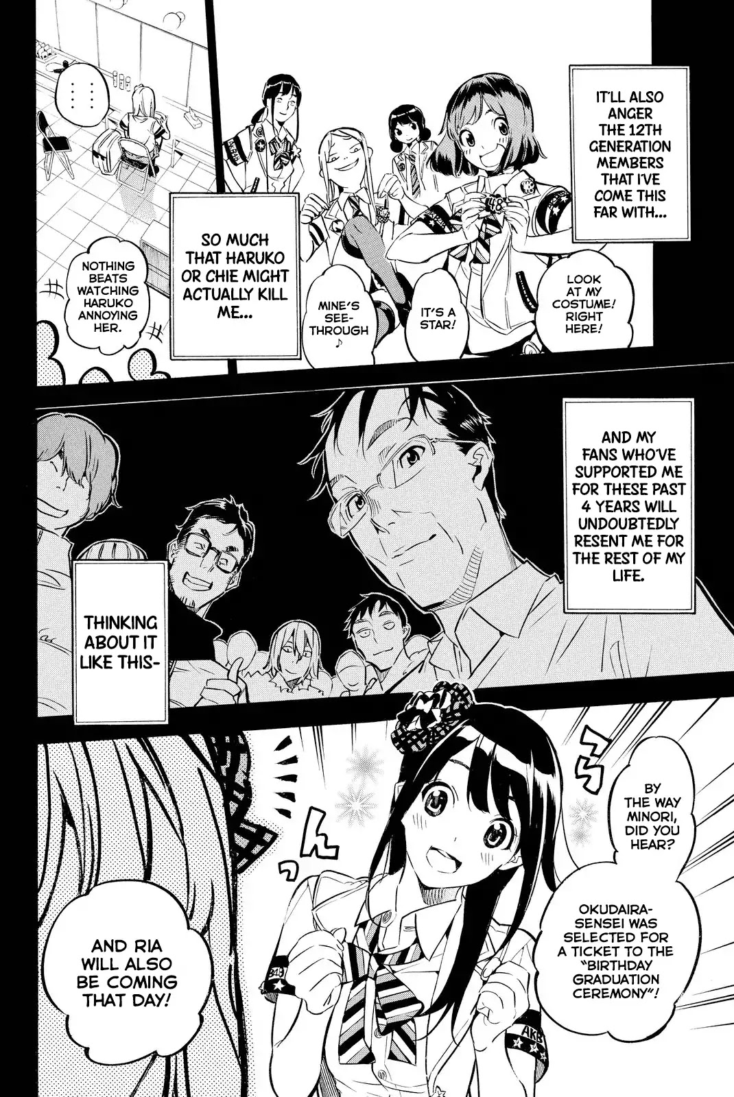 AKB49 - Renai Kinshi Jourei Chapter 249 page 6 - Chapter 249: Dawn of the Idols