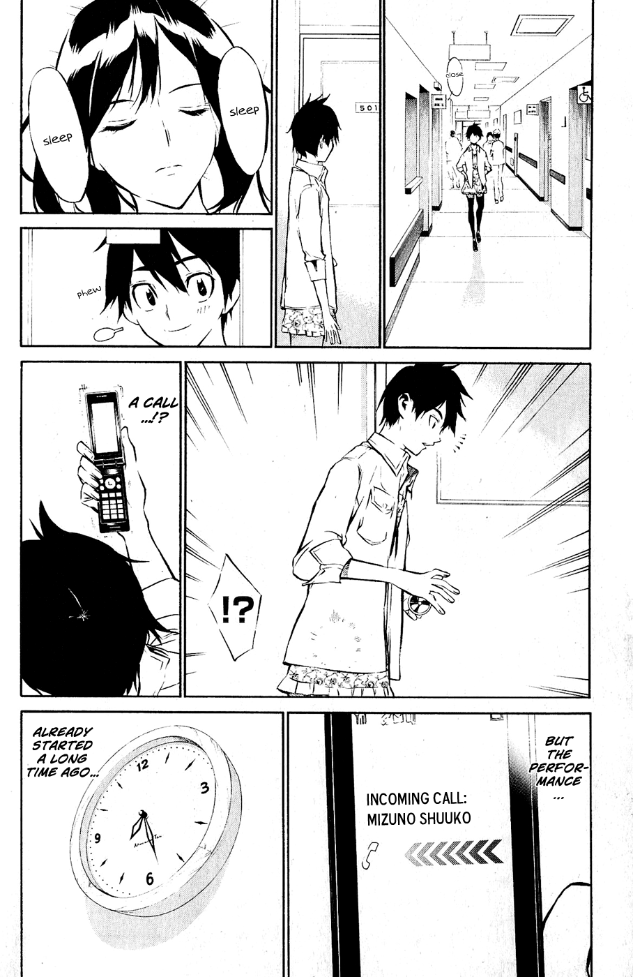 AKB49 - Renai Kinshi Jourei Chapter 33 page 13 - Chapter 33: Sudden Call