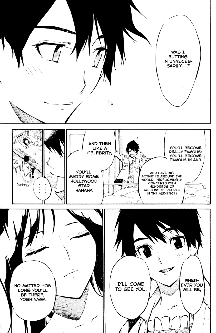 AKB49 - Renai Kinshi Jourei Chapter 33 page 6 - Chapter 33: Sudden Call