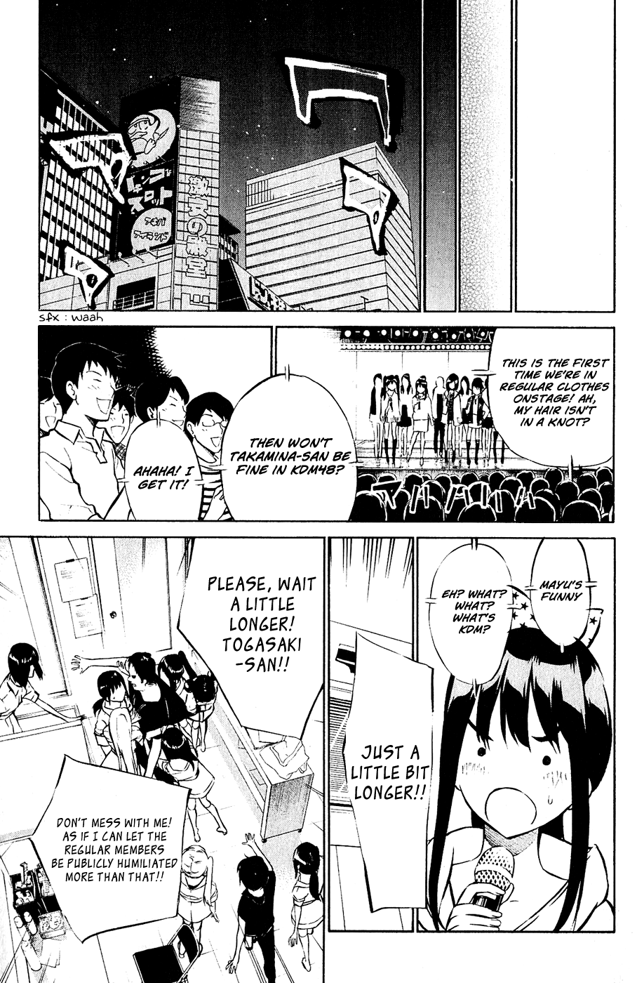 AKB49 - Renai Kinshi Jourei Chapter 33 page 8 - Chapter 33: Sudden Call