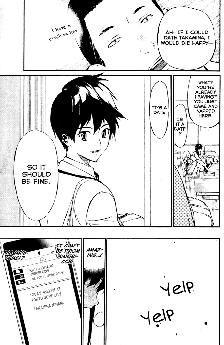 AKB49 - Renai Kinshi Jourei Chapter 38 page 7 - Chapter 38: Date!?