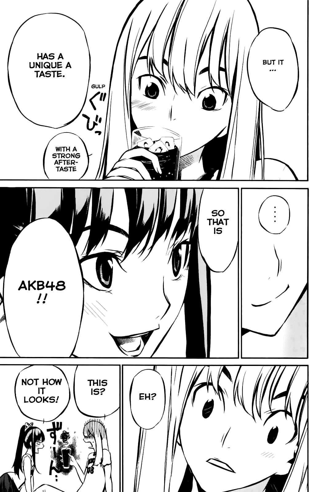 AKB49 - Renai Kinshi Jourei Chapter 4 page 14 - Chapter 4: The Divine Drink