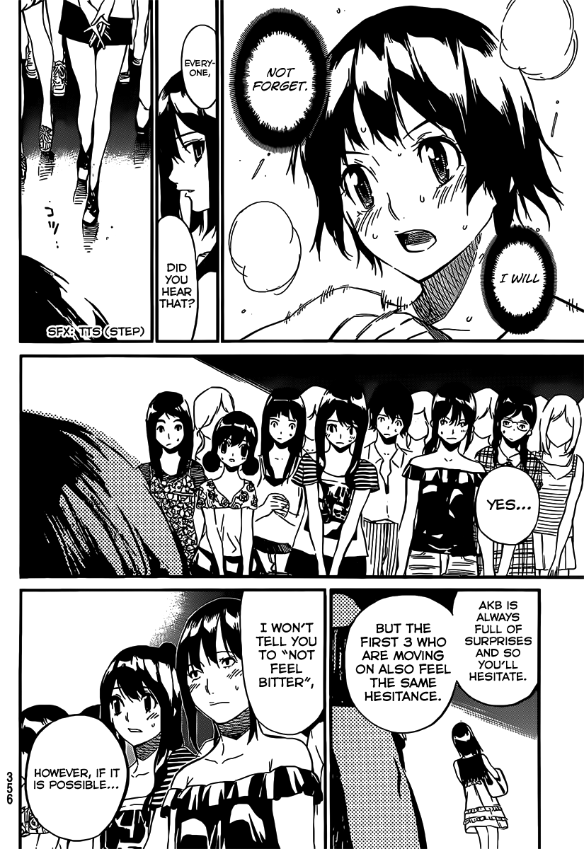 AKB49 - Renai Kinshi Jourei Chapter 52 page 15 - Chapter 52: The feeling of saying goodbye