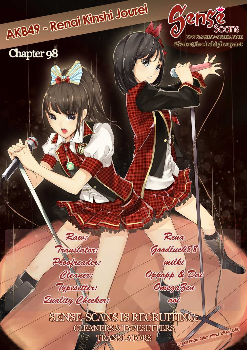 AKB49 - Renai Kinshi Jourei Chapter 98 page 1 - Chapter 98: Return Wave